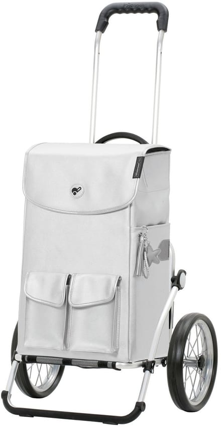 Andersen Shopper Royal Shopper Abbo Winkelwagen 54 cm - 41 L - silber