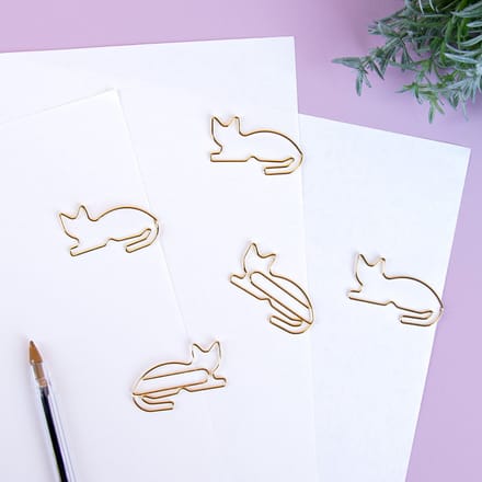 Suck Uk Paperclips Kat 3,9 X 2,7 Cm Staal Goud 5 Stuks