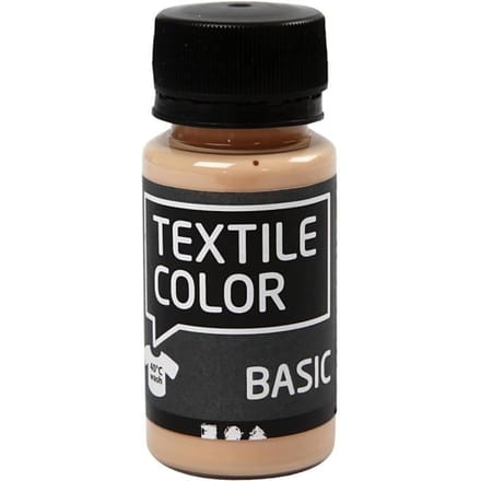 Creativ Company Textile Color Semi-opaque Textile Paint - Light Beige 50ml
