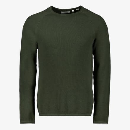 Produkt gebreide heren sweater groen - Maat S