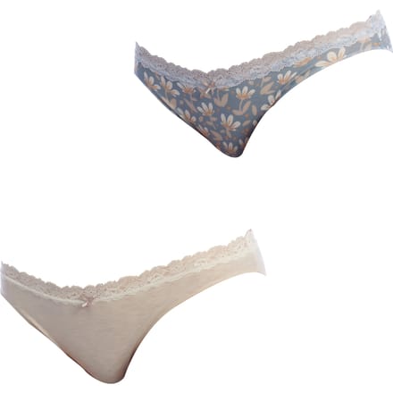 Set-2 Mini Coquettes Katoenen Slipjes 1032356 voor dames