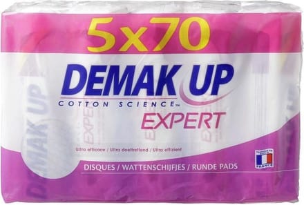 DEMAK UP Expert Katoenen Make Up Verwijderaar 350 Stuks
