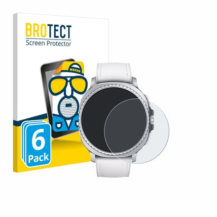 BROTECT - Screenprotector voor Samsung Galaxy Watch 8 Classic (46 mm) - Folie Beschermfolie matte 6 Stuks