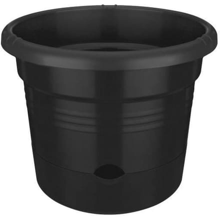 ELHO Pot a tomate Green Basics - Ø 33 x 25 cm - Noir vif