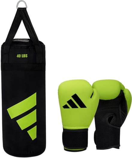 adidas Junior Boxing Set Groen/Zwart