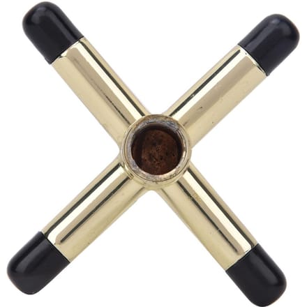 Metaal Duurzaam Antislip Biljart Snooker Pool Keu Steun Brug Hoofd Houder Biljart Accessoire(Kruis beige