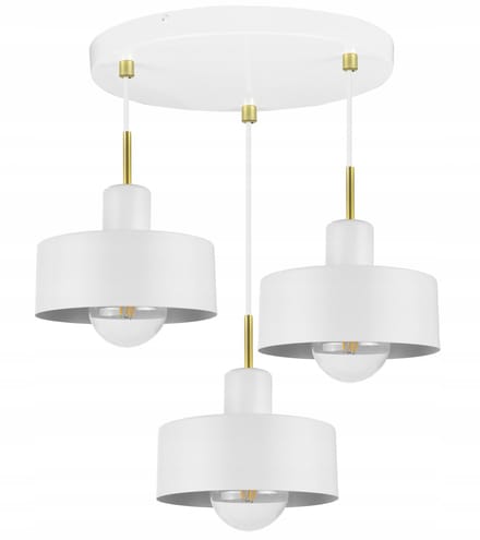 Light-Home BARCELONA - Hanglamp 3-Lichts - Metaal Design - Hoogte Verstelbaar - E27