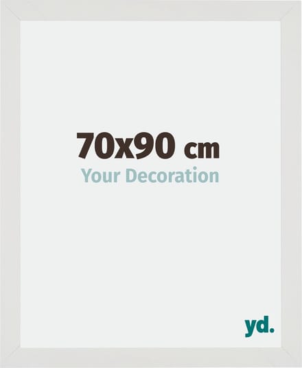 Your Decoration - Fotolijst 70x90 cm - MDF - Wit Mat - Mura