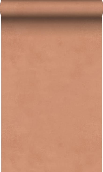 Origin Wallcoverings behang leemstuc oranje - 50 x 900 cm - 348065