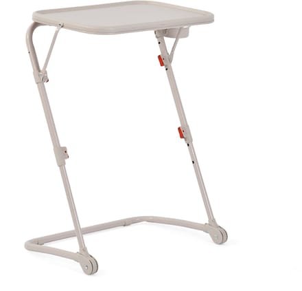 Bijzettafel - Laptoptafel 4 Hoogtes Verstelbaar - Inklapbaar - Beige