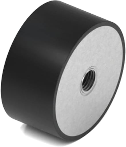 Rubbermagazijn - Trillingsdemper - Type C - 40x20mm - M8 - Set 10 stuks