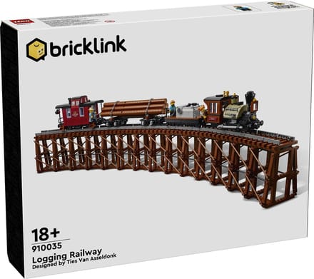LEGO Bricklink Logging Railway 910035