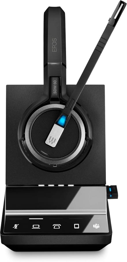 Professionele Draadloze DECT Headset voor Kantoor en Thuiswerk - Kristalheldere Audio