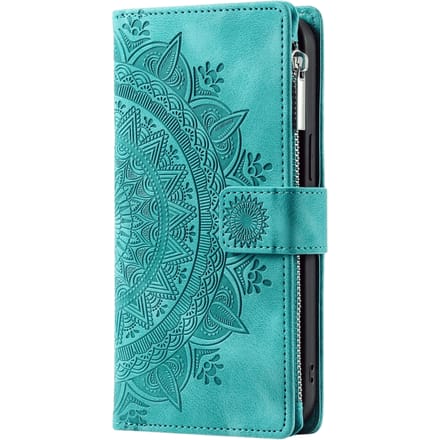 Comfycase Samsung Galaxy A25 Mandala Wallet Groen