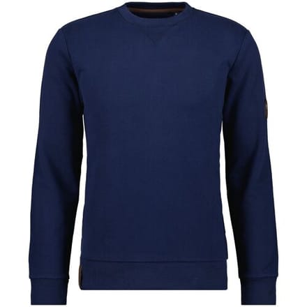 Ragman Trui Sweat Round Neck Donker Blauw / male