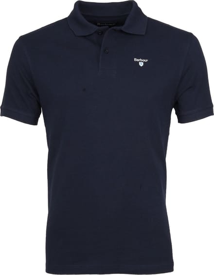 Barbour Basic Polo Donkerblauw - Maat M - Heren