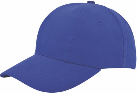 Benza - Luxe Turned Brushed Baseball Cap Baseballcap - Kobaltblauw