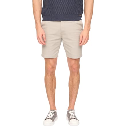 Duck and Cover Heren Everett Chino Shorts (Lichtgrijs)
