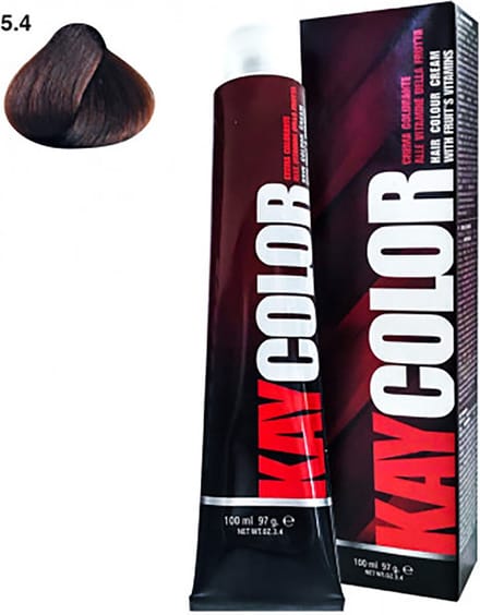 Kay Color - Kay Color Hair Color Cream 100 ml - 5.4