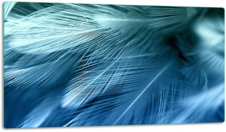 TMK ArtDeko - Snijplank - Glas - 52x30cm - Blauw