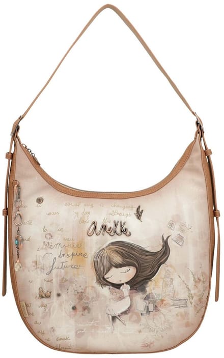 Anekke Schoudertas Memories Hobo Bag Multicolor Veelkleurig