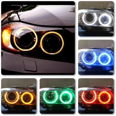 Angel Eyes LED Color voor BMW E82 E88 E90 E92 E93 E60 E70 E71 E89 serie BMW Angel eyes Kleuren Angel Eyes
