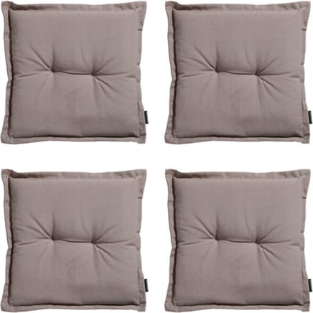 Madison - Zitkussen Panama taupe - Ca. 50x50 cm - Set van 4