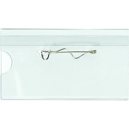 Badge Quantore met speld 40x75mm