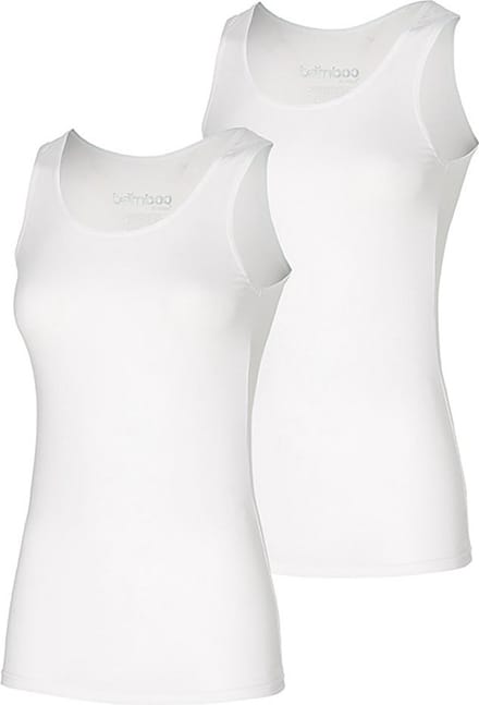 Apollo dames hemden Bamboo | MAAT M | 2-pack | wit