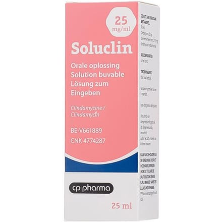 Soluclin 25mg/ml Orale Opl Katten&honden 25ml