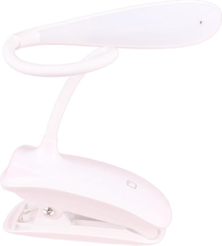 Benson Flexibele LED klemlamp - dimbaar - 3 lichtstanden - USB-oplaadbaar