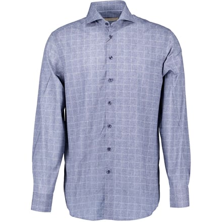 John Miller Tailored Fit Lange Mouw Overhemden Blauw 5140771-190