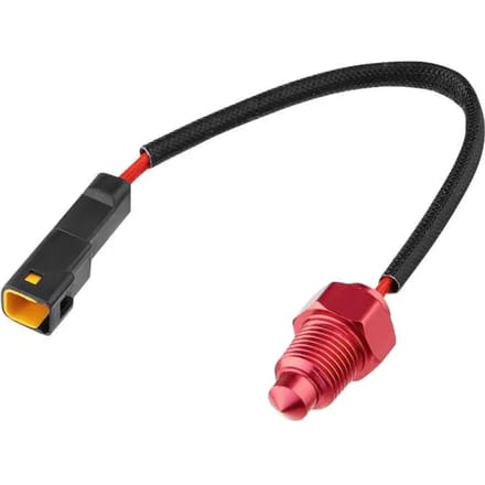 Temperatuursensor Koso Witte stekker 0-250 Graden PT 1/8 O.a.: Minarelli