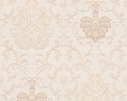 KLASSIEK ORNAMENTEN BEHANG - Beige Wit - AS Creation Belle Epoque