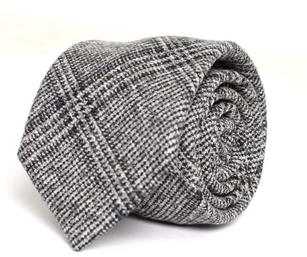BATISTA Big check tie Grey (TRTIHE311 - 200)