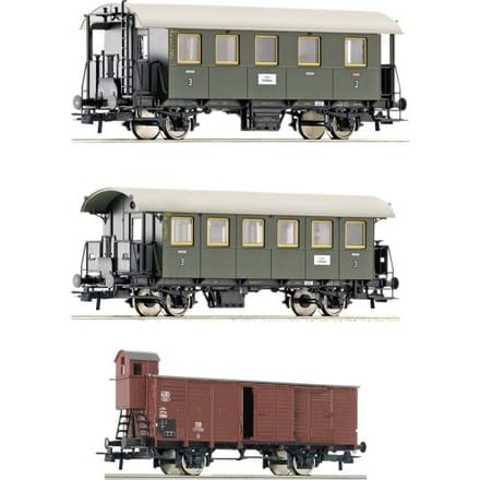 Roco 6200040 H0 3-delige set bijbaantrein van de DB