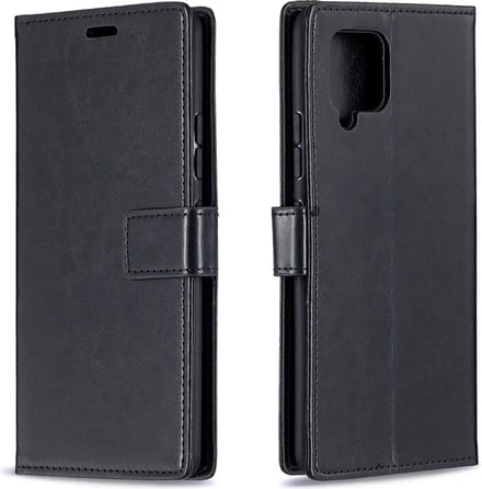 Huawei Y5p - Bookcase Zwart - portemonee hoesje