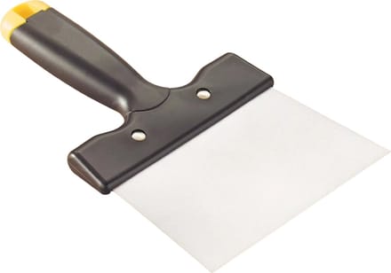 Déglon Chocoladespatel – Trapeziumvormig Lemmet – 20 cm – Zwart Kunststof Heft