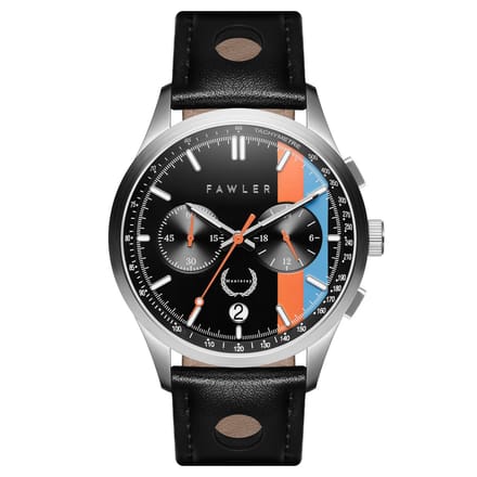 Monterey | Oranje en Blauw Racehorloge