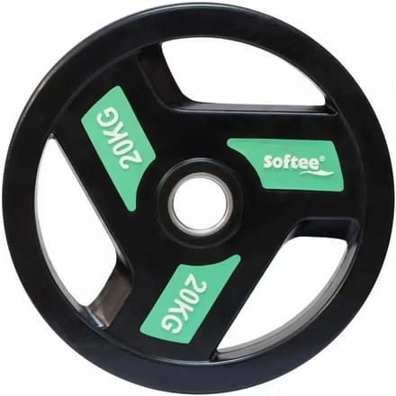 Softee Olympische Schijf 20kg Zwart 20 kg