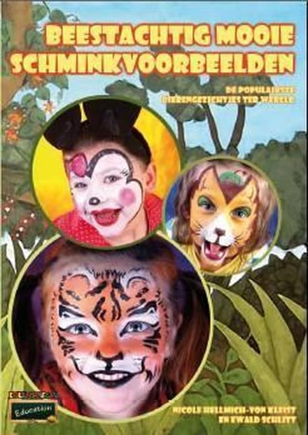 Schminkboek Beestachtig Mooie Schminkvoorbeelden
