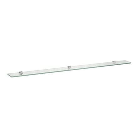 LAUFEN Frame 25 glass shelf 130 x 12 cm, three wall mountings H4475889000001