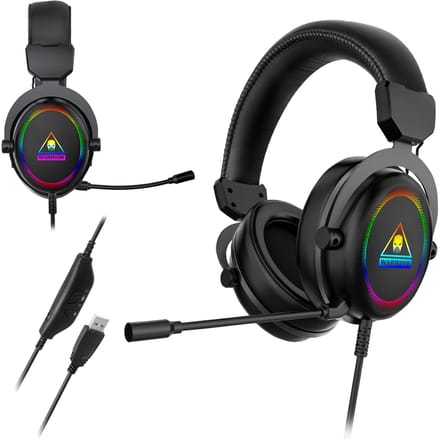 Krüger&Matz GH-50 - Gaming Koptelefoon - USB - RGB - Microfoon