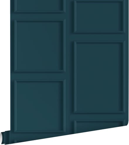ESTAhome behang wandpanelen donkerblauw - 50 x 900 cm - 139933