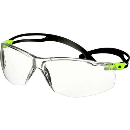 3M SecureFit SF501SGAF-GRN Veiligheidsbril Met anti-condens coating Groen