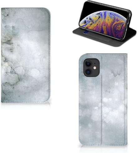 Bookcase Apple iPhone 11 Painting Grey