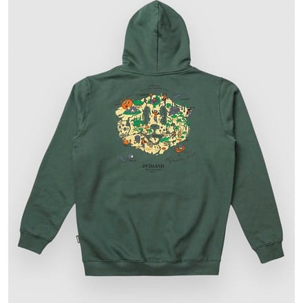 The Dudes Dudland Hoodie groen