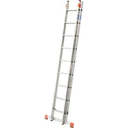FABILO schuifladder, 2 x 9 sporten