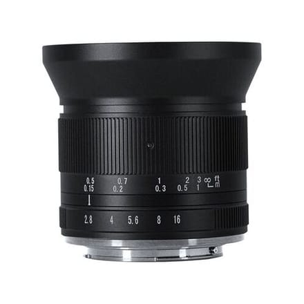 7Artisans 12mm F2.8 II Fujifilm X-Mount Objectief