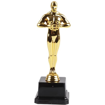 19/22/24 cm vergulde trofee Little Golden Man trofee wedstrijd souvenir beige